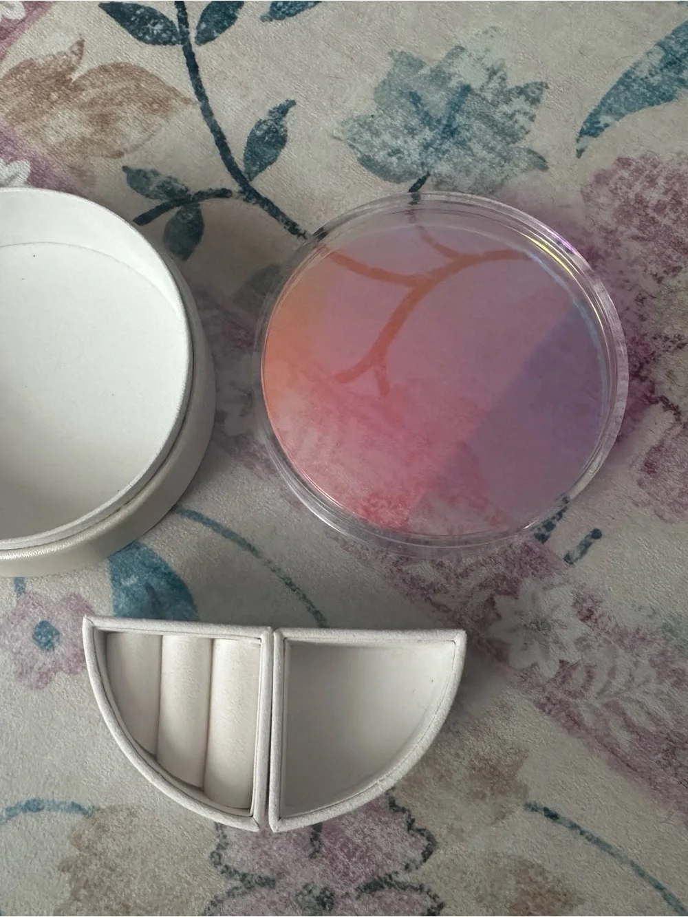 Target Iridescent Jewelry Box